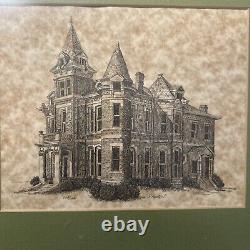 Gravure en Édition Limitée de George Boutwell HOUGHTON HOUSE 268/1000 Signée