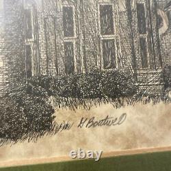 Gravure en Édition Limitée de George Boutwell HOUGHTON HOUSE 268/1000 Signée