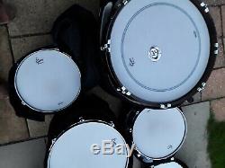 Gretsch Les Etats-unis 4 Kit Tambour Piece Ltd Édition Couleur Antique Érable Ondé