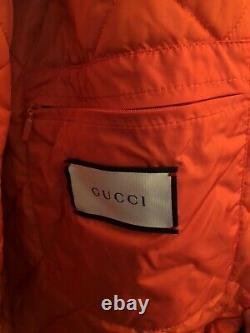 Gucci Veste Neuve Avec Nordstrom Tag Mens XL $2,200 Retail Sz 48 Rare Pièce De Mode