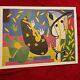 Henri Matisse 1952 Imprimer Cut Extérieur La Douleur Du Roi Édition Limitée Signée