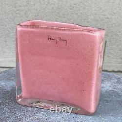 Henry Dean Square Douce Pièce Décorative en Verre Soufflé Fait Main Édition Limitée