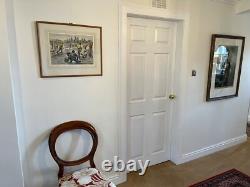 Henry Wilkinson (1921-2011) Édition limitée de gravure en couleurs Curling Bonspiel