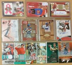 Huge 800+ Vintage Patch Auto Gu Jersey Rookie Insert Sports Card Collection Lot