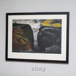 Impression Giclée d'Art Surréaliste Prêt à accrocher Cadre Noir Brossé Édition Limitée