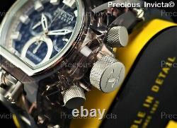 Invicta Reserve 52mm Bolt Zeus Magnum Anatomic Swiss Watch Avec Bracelet 4 Pièces