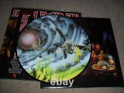 Iron Maiden - Piece of Mind - Édition Limitée Rare Vinyle LP Picture Disc
