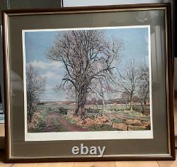 James McIntosh Patrick Print encadrée en édition limitée signée Printemps FATG 84