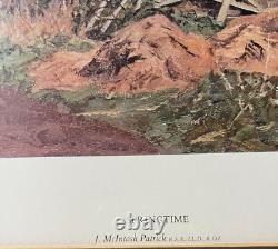 James McIntosh Patrick Print encadrée en édition limitée signée Printemps FATG 84