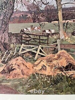 James McIntosh Patrick Print encadrée en édition limitée signée Printemps FATG 84
