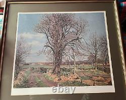 James McIntosh Patrick Print encadrée en édition limitée signée Printemps FATG 84