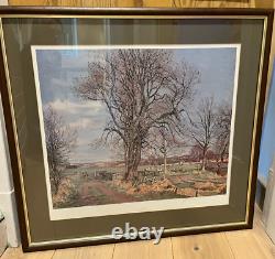 James McIntosh Patrick Print encadrée en édition limitée signée Printemps FATG 84