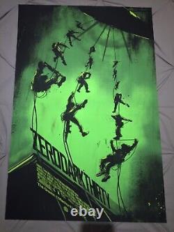 Jock, ZERO DARK THIRTY, Mondo, GID Variant, Affiche de film alternative