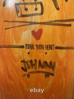 Johnny Knoxville Planche Signée Pièce Rare Édition Limitée Autographe