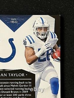 Jonathan Taylor Rc Auto Rpa 2020 Rookie #160 Patch 2 Couleurs, Ssp /49