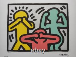 Keith Haring Certificat signé Look !