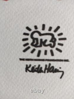 Keith Haring Certificat signé Look !