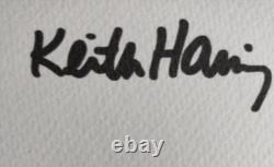 Keith Haring Certificat signé Look !