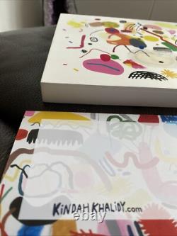 Kindah Khalidy Édition Limitée Signée 'Espace' Panneau en Bois Limité Avec Certificat d'Authenticité