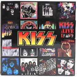 Kiss Casablanca Singles 74-82 (ensemble Boîte En Vinyle 29x7 45rpm) + Ensemble D'aimants 26 Pièces