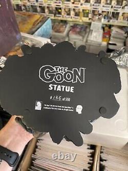 La statue en édition limitée de The Goon, seulement 550 pièces.