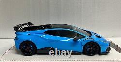 Lamborghini Huracan Novitec 1/18 Bleu Nila et Nero. Ltd à 59 sur 66 pièces.