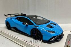 Lamborghini Huracan Novitec 1/18 Bleu Nila et Nero. Ltd à 59 sur 66 pièces.