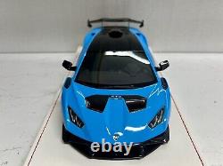 Lamborghini Huracan Novitec 1/18 Bleu Nila et Nero. Ltd à 59 sur 66 pièces.