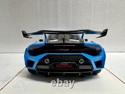 Lamborghini Huracan Novitec 1/18 Bleu Nila et Nero. Ltd à 59 sur 66 pièces.