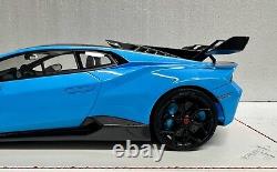 Lamborghini Huracan Novitec 1/18 Bleu Nila et Nero. Ltd à 59 sur 66 pièces.