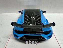 Lamborghini Huracan Novitec 1/18 Bleu Nila et Nero. Ltd à 59 sur 66 pièces.