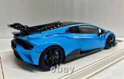 Lamborghini Huracan Novitec 1/18 Bleu Nila et Nero. Ltd à 59 sur 66 pièces.