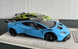 Lamborghini Huracan Novitec 1/18 Bleu Nila et Nero. Ltd à 59 sur 66 pièces.