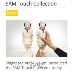 Le Guerrier par Justin Lee Statue en Édition Limitée Art Pop Pièce de Musée RARE