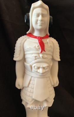 Le Guerrier par Justin Lee Statue en Édition Limitée Art Pop Pièce de Musée RARE