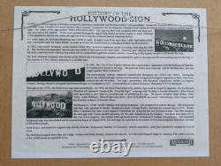 Les Blues Brothers Pièce Authentique Du Signe D'Hollywood Édition Limitée 42/2500