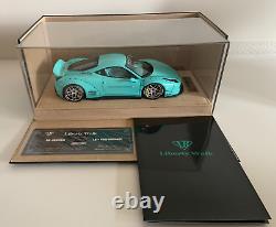 Liberty Walk Ferrari 458 Tiffany Blue Édition Limitée #05 sur 50 pièces