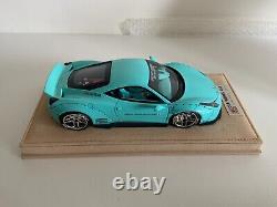 Liberty Walk Ferrari 458 Tiffany Blue Édition Limitée #05 sur 50 pièces