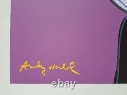 Lithographie en édition limitée signée Andy Warhol des années 1980 - Mickey Mouse