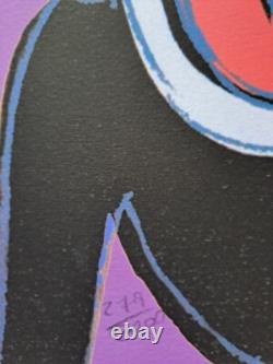 Lithographie en édition limitée signée Andy Warhol des années 1980 - Mickey Mouse