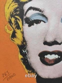 Lithographie en édition limitée signée d'Andy Warhol, Marilyn Monroe, années 1980