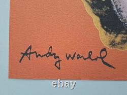 Lithographie en édition limitée signée d'Andy Warhol Marilyn Monroe des années 1980