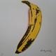 Lithographie En édition Limitée Signée D'andy Warhol, Banane Des Années 1980