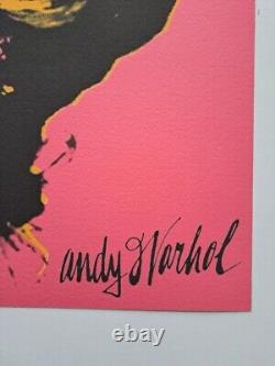 Lithographie en édition limitée signée d'Andy Warhol des années 1980 Marilyn Monroe