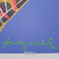 Lithographie en édition limitée signée d'Andy Warhol des années 1980 - Zebra