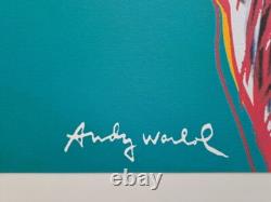 Lithographie signée en édition limitée d'Andy Warhol des années 1980 - Zebra