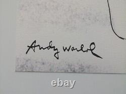 Lithographie signée en édition limitée de Skull d'Andy Warhol des années 1980