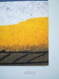 Lithographie signée en édition limitée de Skull d'Andy Warhol des années 1980