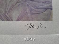 Lithographie translucide collectable signée de John Kacere