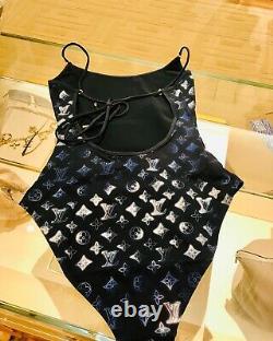 Louis Vuitton Edition Limitée Mahina Monogram One-piece Swimsuit Taille 42 = Grand